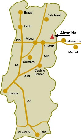 Trancoso | Mapa de Portugal 